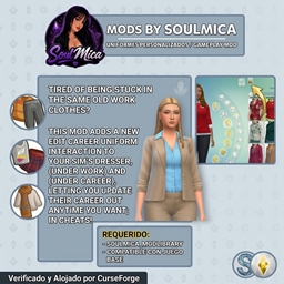 Custom Uniforms – Soulmica Spanish Translation project image