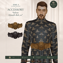 CC Medieval & Historical Male Belt — Sultan Ahmed project image