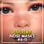 Nose Mask #6-11 OVERLAY logo