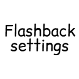 FlashbackSettings project image
