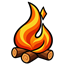 CozyFire - Camping tooltips and Campfire tracker logo