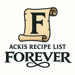 Ackis Recipe List Classic: First Aid project image