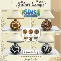 Updated_Safari Collection: Wild Elegance Table Lamp6 Swatches project image