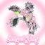 【AngelJing】 Strawberry Plaid Bunny Ear Headband logo
