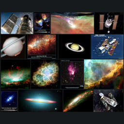 NASA Deep Space Paintings