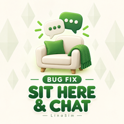 Sit Here and Chat Fix logo
