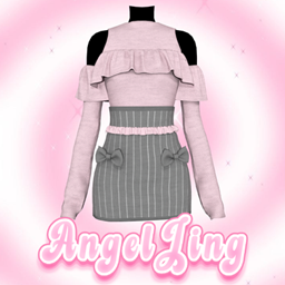 【AngelJing】Off-Shoulder Ruffle logo
