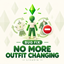 No More Constant Outfit Changing logo
