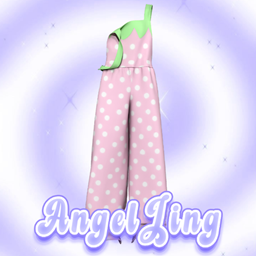 【AngelJing】Overalls logo