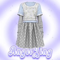 【AngelJing】Pastel Dot Dress logo