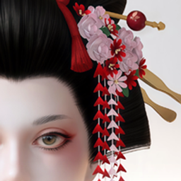 S-Club Geisha Flower Accessory logo