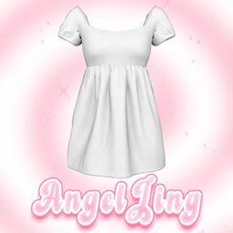【AngelJing】Peter Pan Collar Puff Sleeve Top logo
