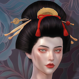 S-Club Geisha Hairpins logo