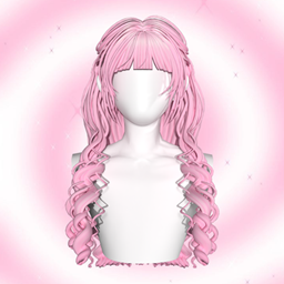【AngelJing】H7 Blunt Bangs Roman Curls logo