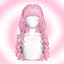 【AngelJing】H7 Blunt Bangs Roman Curls logo