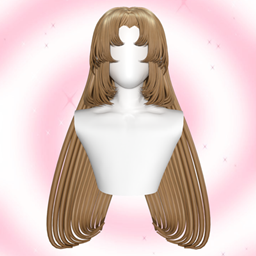 【AngelJing】H10 High-Layer Hime Cut Bang Long Straight Hair logo