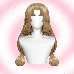 【AngelJing】H11 High-Layer Hime Cut Bang Low Double Straight Buns project image