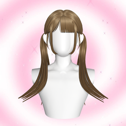 【AngelJing】H8 Straight Bangs Pigtails V1 project image