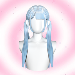 【AngelJing】H9 Straight Bangs Pigtails V2 project image