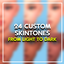 Custom skintones logo
