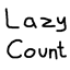 Lazy Count logo