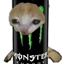 White Monster logo