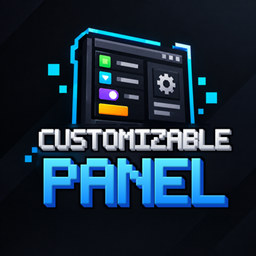 Customizable panel logo