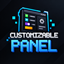 Customizable panel logo