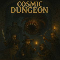 Cosmic Dungeon Loading Screen logo