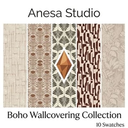 Boho Living Wallcoverings project image