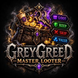 GreyGreed Master Looter logo