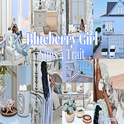 Blueberry Girl | Sims 4 Trait by babybeesims / Spanish translation by GatamolLunastra project image