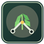Vine Gatherer — No More Leafy Cleanup logo