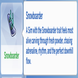 kiarasims Snowboarder Trait / translation spanish by Monisims project image