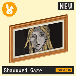 Raster Rabbit: Daily Drop - Shadowed Gaze | DEEP SHADOW Portrait Collection (3 New Paintings)