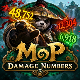 MoP Damage Numbers logo