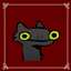 Toothless animated totem logo