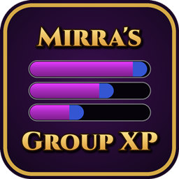 Mirra's Group XP logo