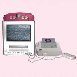 [Zha.na] Y2K TV and console logo
