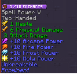 Spellpower Unbreakables Fix logo