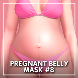 Pregnant belly mask #8 project image
