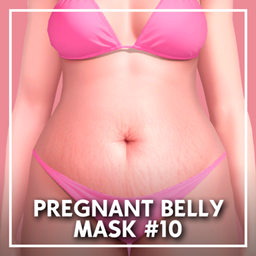 Pregnant belly mask #10 project image