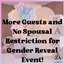 Gender Reveal Event - Less Restrictions logo