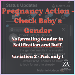 No Reveal Baby Gender in Notification and Buff project image