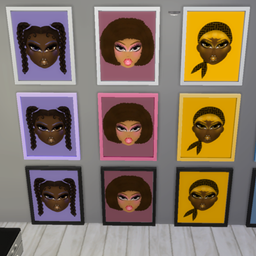 The Gworls Wall Art Set logo