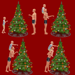 [F] Decorate Tree Posepack project image