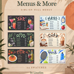 MENU FOR ANY LOT WALL ART logo