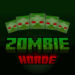Zombie horde logo