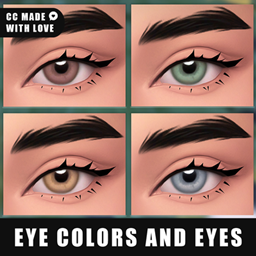 Non Default Eye Colors N1 and Eyes N27 logo