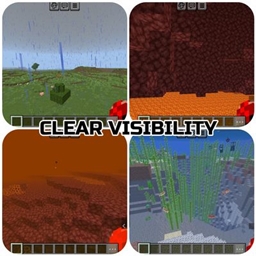 CLEAR UNDER LAVA | CLEAR UNDER WATER | CLEAR VISION | NO FOG | SAAD MAX WORLD logo